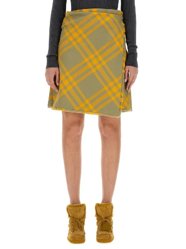 Burberry Wool Blend Kilt