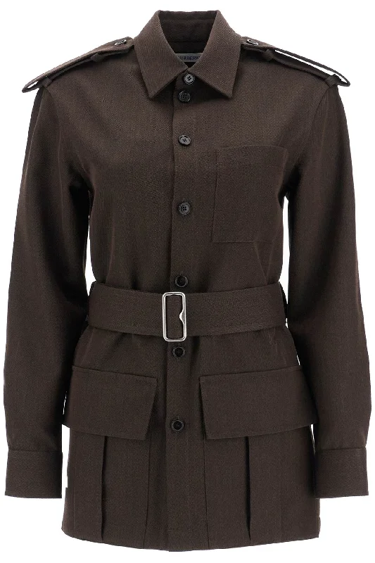 Burberry Woolen Saharan Jacket Women