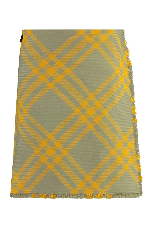 Burberry Wrap Skirt