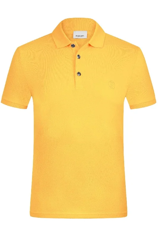 Burberry Polo Shirt In Yellow