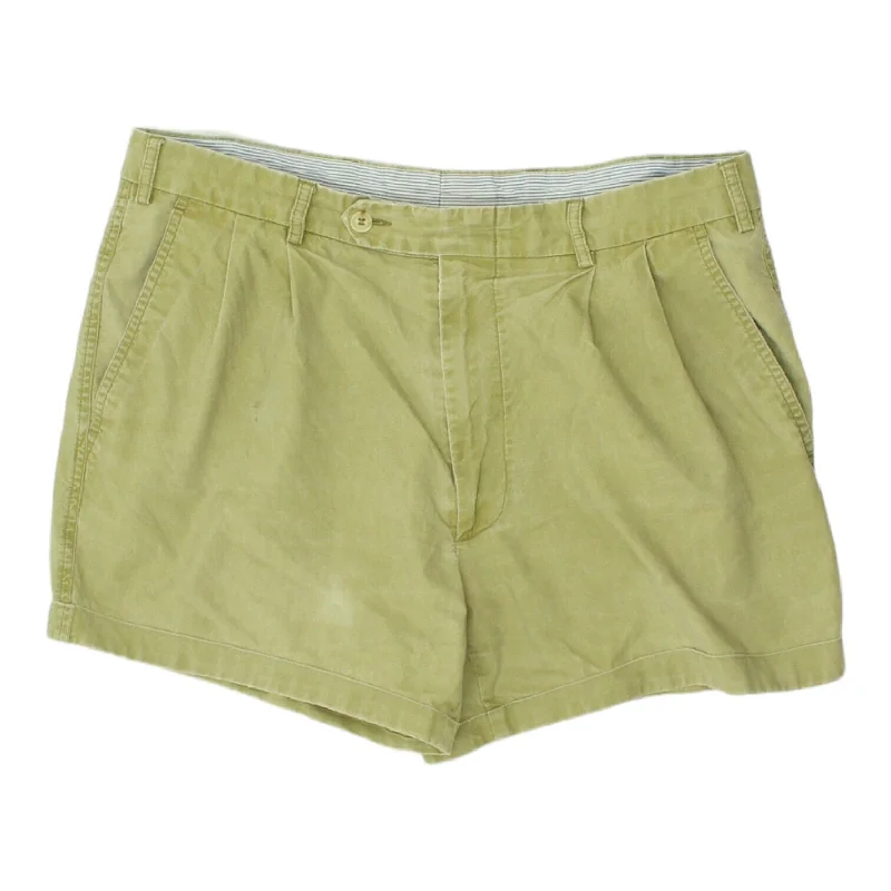 Burberrys Mens Short Green Chino Shorts | Vintage Luxury High End Designer VTG