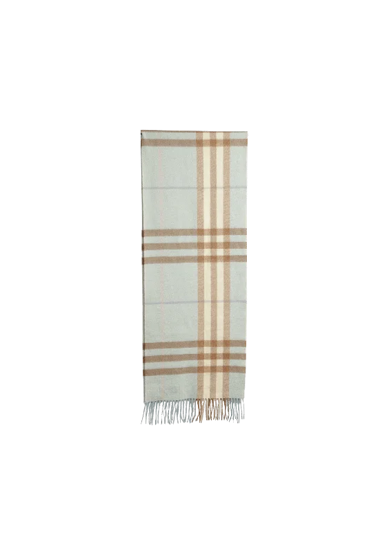 CASHMERE CHECK SCARF