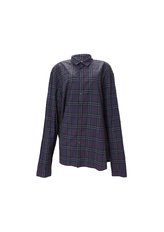 CHECK LONG SLEEVE SHIRT XGG