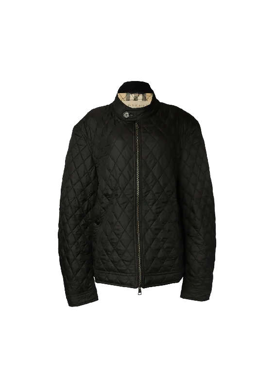 DIAMOND-QUILTED JACKET 50