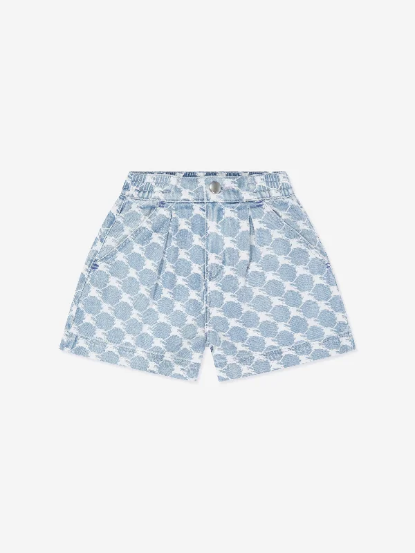 Burberry Girls Nicoletta Shorts in Blue