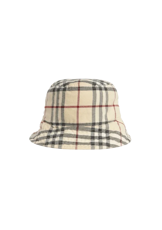 HOUSE CHECK BUCKET HAT M