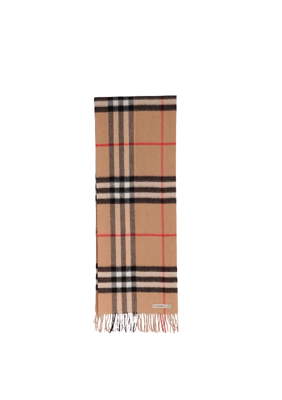 HOUSE CHECK FRINGE SCARF