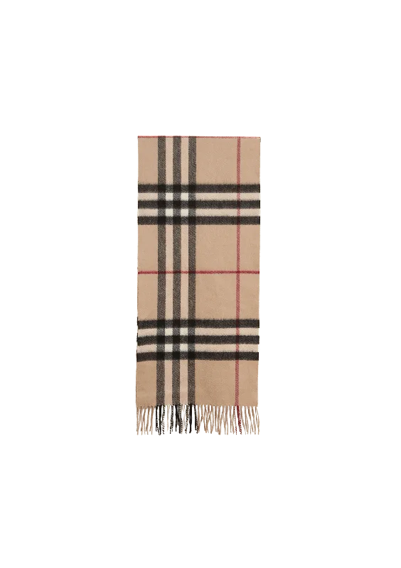 HOUSE CHECK FRINGE SCARF