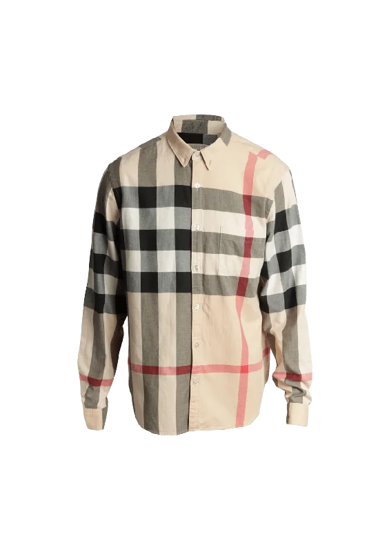 HOUSE CHECK LONG SLEEVE SHIRT G