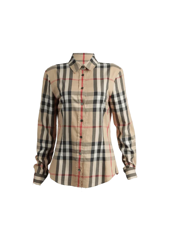 HOUSE CHECK LONG SLEEVE SHIRT P