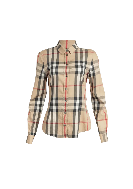 HOUSE CHECK LONG SLEEVE SHIRT  PP