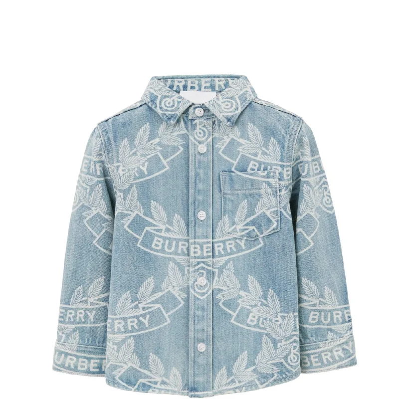 Kids Burberry Owen Denim Shirt