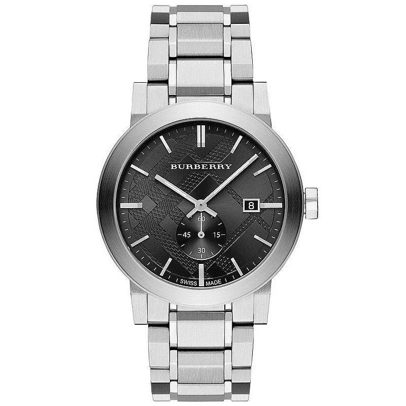 Burberry BU9901 Men's Silver Chronograph 42mm Watch