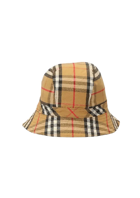 REVERSIBLE NOVA CHECK BUCKET HAT