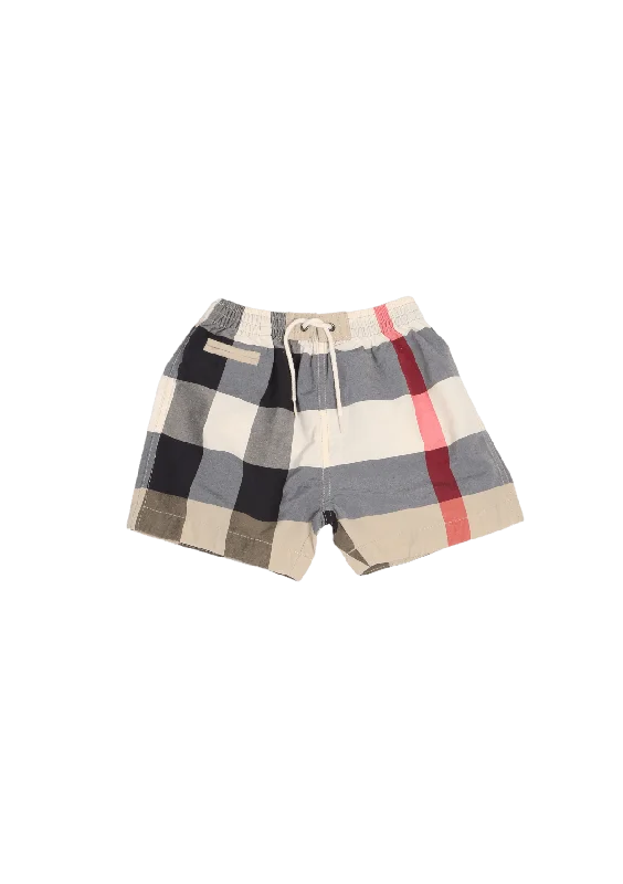 TODDLER HOUSE CHECK SHORTS 3M