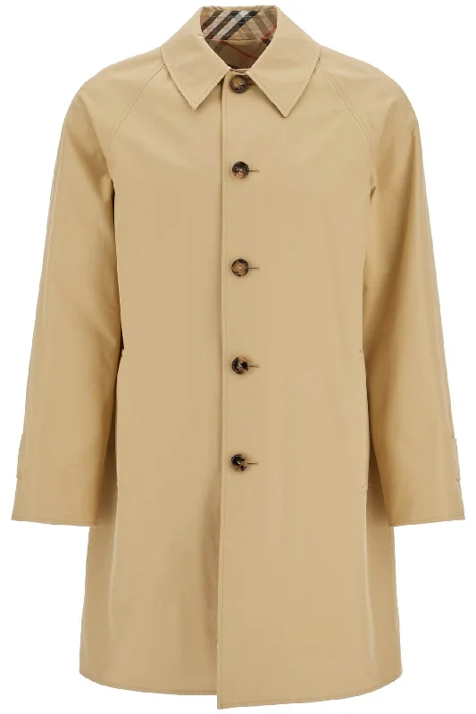 BURBERRY Car Coat Reversibile In Gabardine