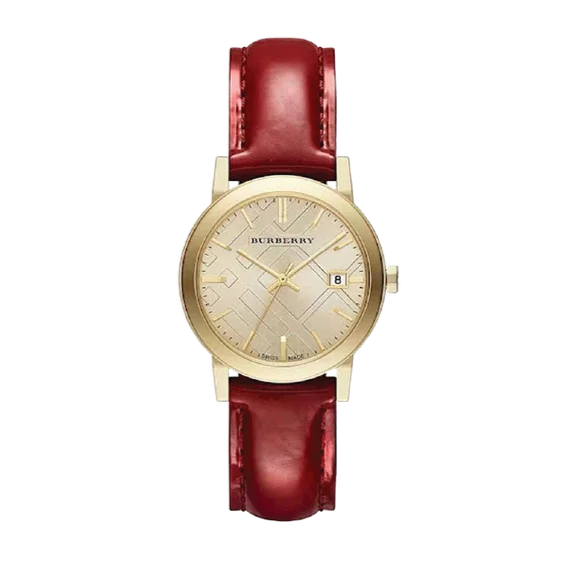 Burberry The City Ladies 34mm Gold Watch BU9140