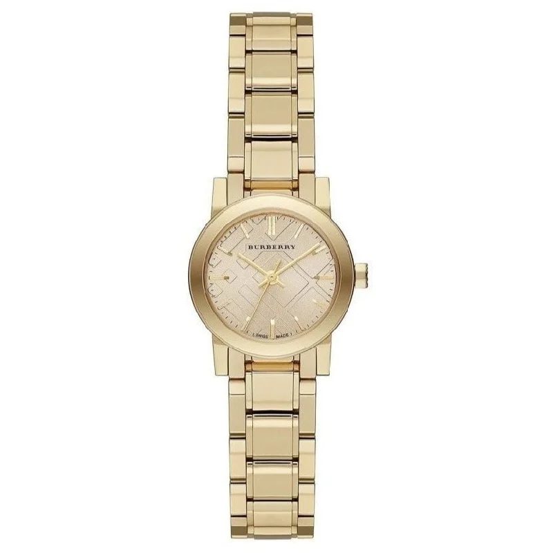 Burberry BU9227 Ladies The City Gold 26mm Watch