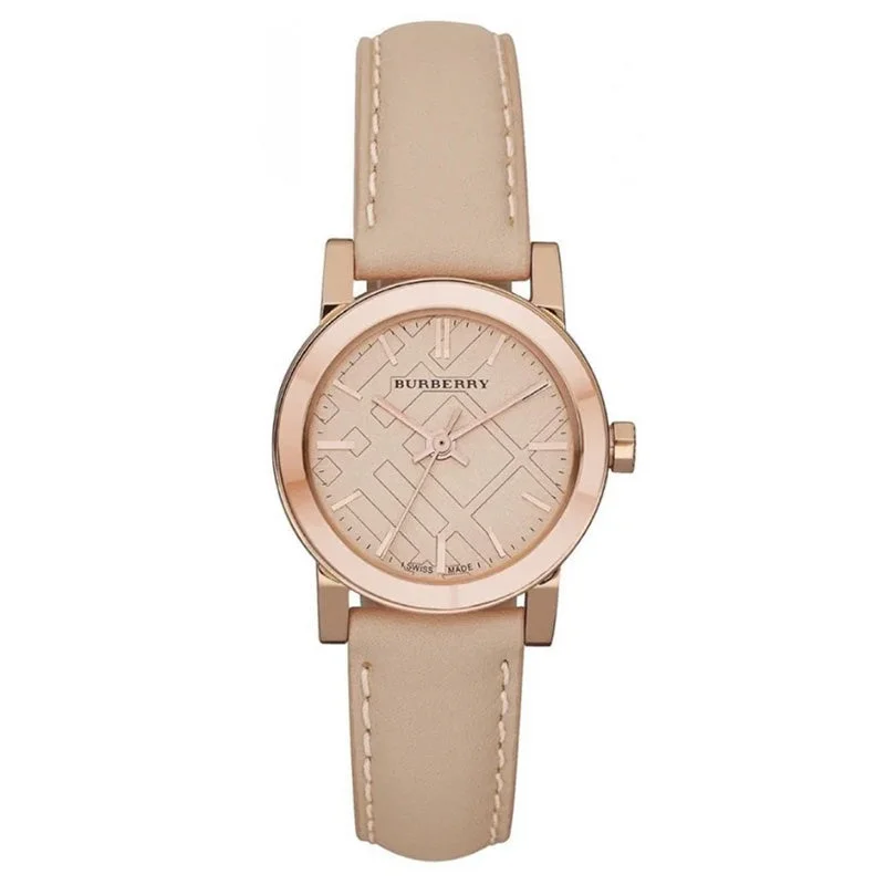 Burberry BU9210 Ladies The City Nova Rose Gold 26mm Watch