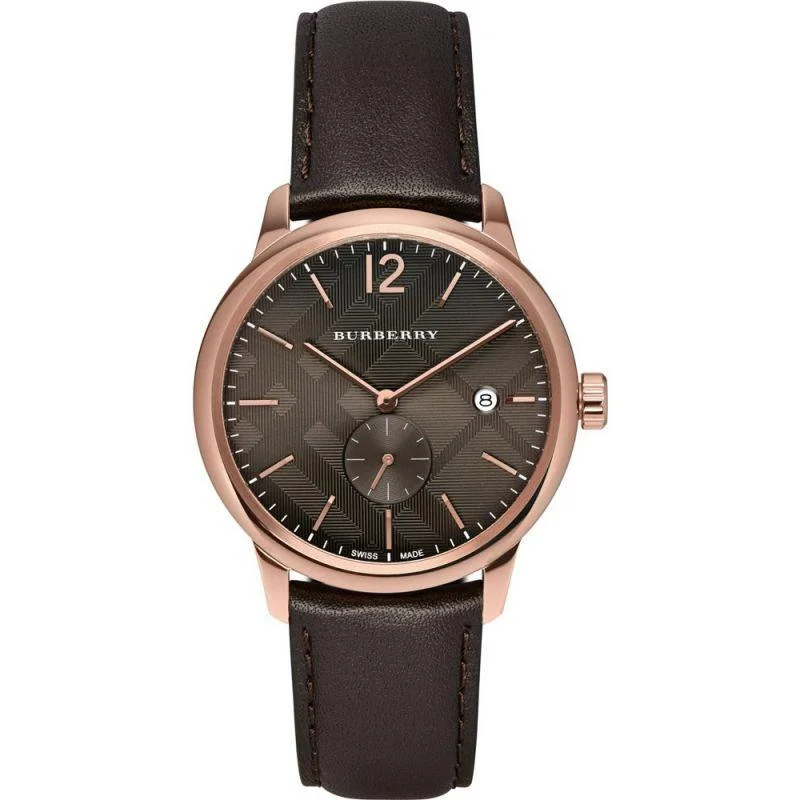 Burberry BU10012 Men's The Classic 40mm Rose Gold Watch