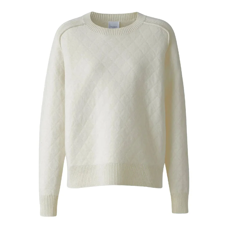 Burberry Quilted Knit Sweater