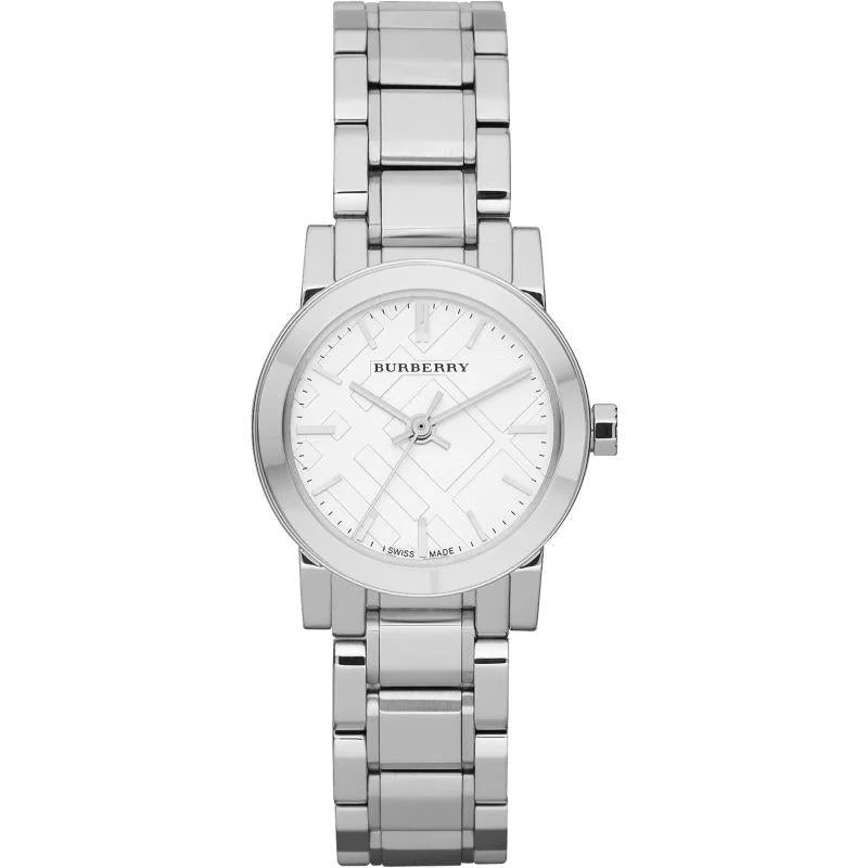 Burberry The City Ladies 26mm Silver Watch BU9200